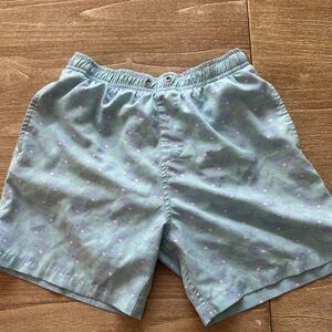 Bermies blue narwhal boys swim trunks size 12